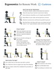 Ergonomics for Remote Work by Carleton College. Human Resources