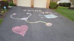 Family Chalk Art by Anonymous Father
