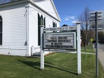 Presbyterian Church of Andes Public Signage