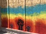 BLM Artwork Madison, WI (Part 1) by Anonymous Creator