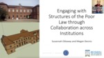 Engaging with Structure of the Poor Law through Collaboration across Institutions
